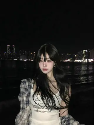 ロング カラー 原宿／ワンホンヘア SAAYA🖤のヘアスタイル