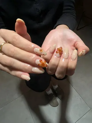 ネイル SEINA_ NAIL🐈‍⬛💗のネイルデザイン