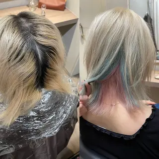 ショート カラー ANDIAMO SAKAE✩楓のヘアスタイル