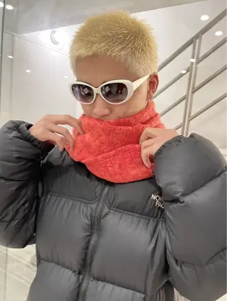 カラー メンズ メンズカット パーマ[佐橋]のヘアスタイル