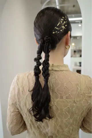 ヘアアレンジ fithue ボブ〻kotonoのヘアスタイル