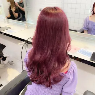 ロング カラー みう/仙台/暖色/ 艶髪/顔周りカット/のヘアスタイル