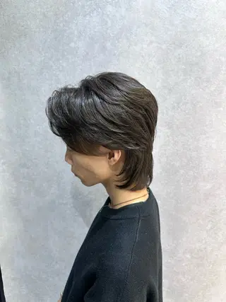 メンズ 【𝐀𝐬𝐡大森】 石崎竜祐のヘアスタイル