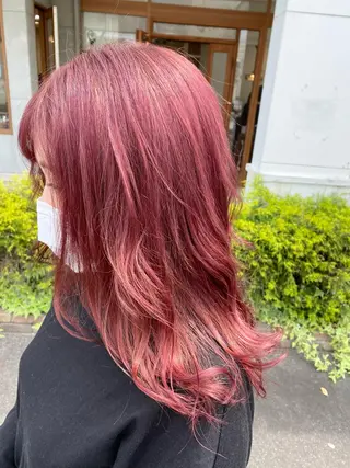 カラー SALOWIN栄 高須大貴のヘアスタイル