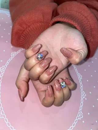 ミディアム ネイル 《LB》ラブリエ Nail&eyeのマツエク・マツパデザイン