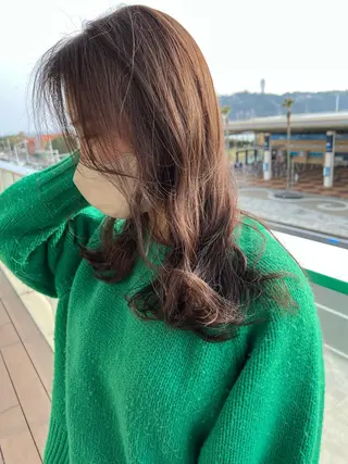 セミロング 🌿大内雅斗 🌿韓国ヘアのヘアスタイル