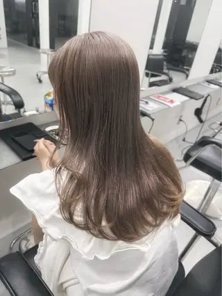 ロング カラー カラーモデル募集中 /新潟万代/かこ🩵のヘアスタイル