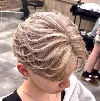 カラー パーマ メンズ 塩原 佑弦のヘアスタイル