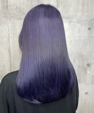 ロング カラー LUXBE LUCE ひなののヘアスタイル