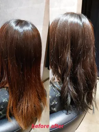 カラー ロング 浅野  勇貴のヘアスタイル