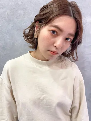 ミディアム アートディレクター ワダヒサノリのヘアスタイル
