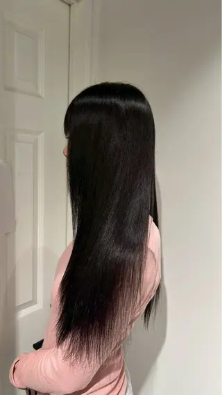 ロング カラー himari💜 暖色/レイヤーカットのヘアスタイル