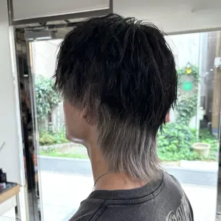 カラー がわ/ハイレイヤー /ハイトーンカラーのヘアスタイル