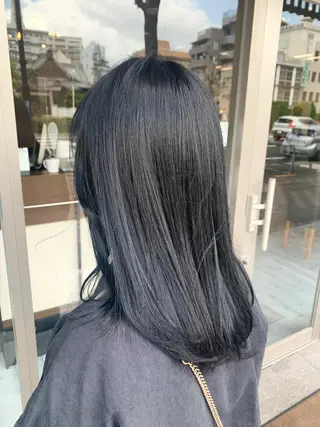 セミロング カラー 🫧ヒシダアキ taboo.i🫧のヘアスタイル
