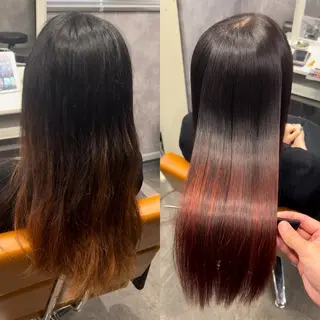 ロング カラー ナナシ所属・✨髪質改善／縮毛矯正 木村和司✨のヘアスタイル