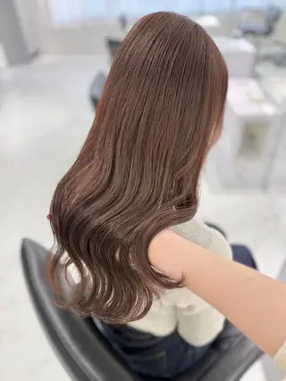 sena⌇ベージュ⌇ ブリーチなしWカラーのヘアスタイル