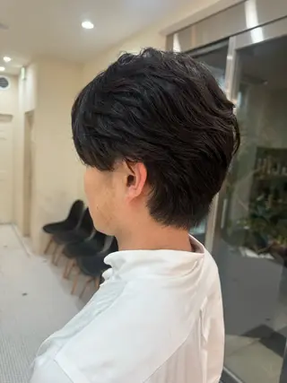 パーマ 山下 莉歩のヘアスタイル
