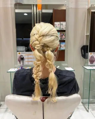 ロング ヘアアレンジ konomi⛓🩶 カラー/ヘアアレンジのヘアスタイル
