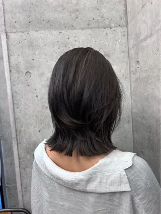 ミディアム 高島 悠吾のヘアスタイル