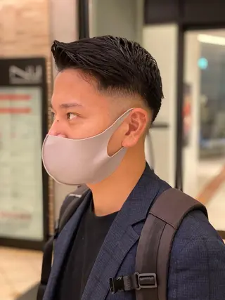 メンズ unopulir 景山　凌のヘアスタイル