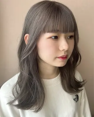 ロング カラー hub hair レイヤー/透明感のヘアスタイル