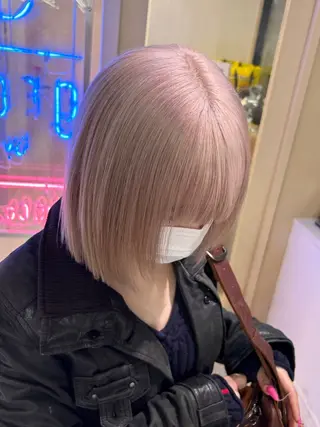 ミディアム ハイトーン/エクステ 🫧minamiのヘアスタイル