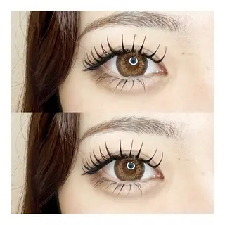 マツエク・マツパ Lien eyelashのマツエク・マツパデザイン