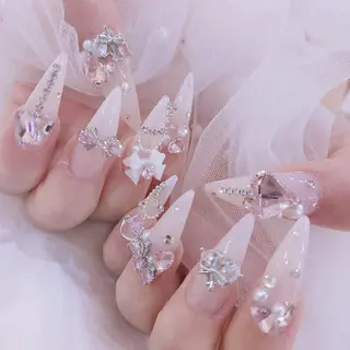 ネイル 梅田🦄中崎町🩵 u n o 0 1のネイルデザイン