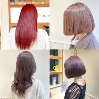 カラー ウルフカット/ハイト ーン🎀mizukiのヘアスタイル