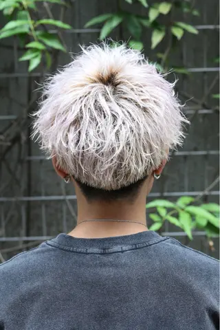 ショート メンズ TELA HAIR 副代表RIKUのヘアスタイル