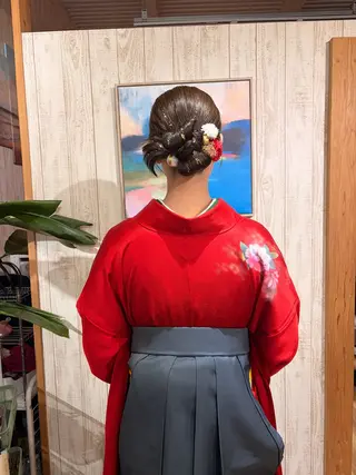 ヘアアレンジ Hair＆ＭakeEPIC所属・hair &make EPICRUMIのヘアスタイル