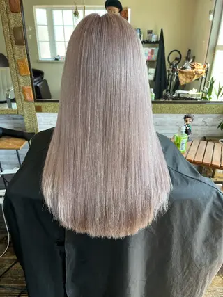 セミロング カラー 渡辺 健太のヘアスタイル