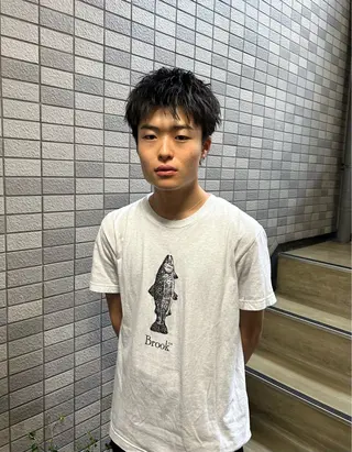 ショート パーマ メンズ 💈メンズ短髪特化 ✂︎伊藤大輝💈のヘアスタイル