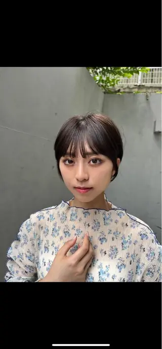 ショート パーマ 松井美樹/似合わせ ガーリー・韓国のヘアスタイル