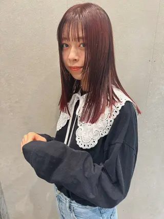 ミディアム カラー センスをお届けします 大谷将生infpのヘアスタイル