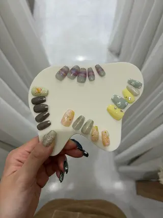 ネイル THREE nail 長谷川のネイルデザイン