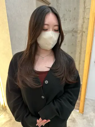 ロング ✨武内凌太✨ 複雑履歴/ムラ修正のヘアスタイル