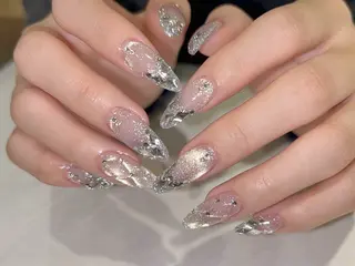 ネイル 🫧なちゅ盛れ/ ちゅるん/EVA🫧のネイルデザイン