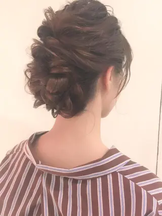 ヘアアレンジ 中村 碧のヘアスタイル