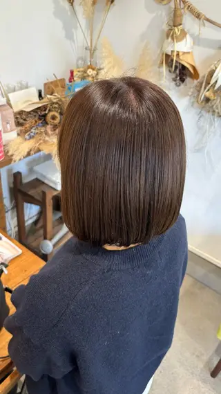 ショート むとうさとな/カラー モデル様募集中🎀のヘアスタイル