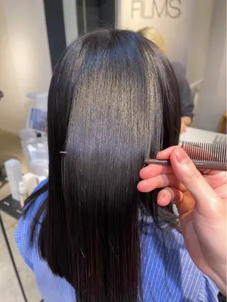 山本 あのんのヘアスタイル