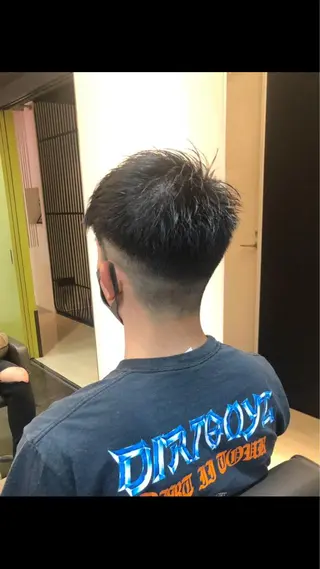 メンズ そそ　喜 多のヘアスタイル