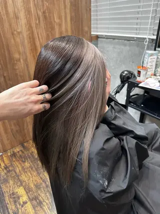セミロング 小林 翔輝のヘアスタイル