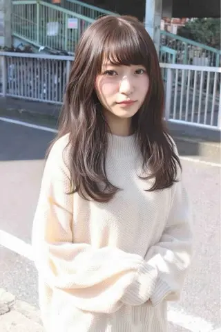 カラー ロング 野呂 隼人のヘアスタイル