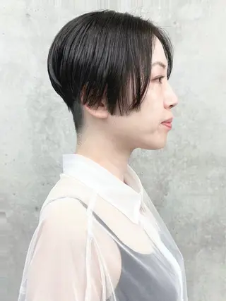 ショート ボブ/ゆるふわ ボブパーマ/とういのヘアスタイル