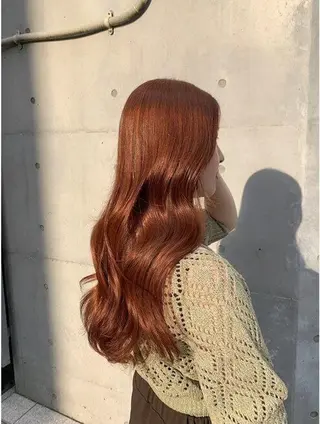 カラー 莉乃/縮毛矯正/髪質 改善/艶カラーのヘアスタイル