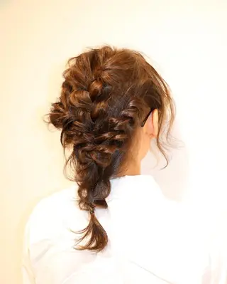 ヘアアレンジ _WHITE高槻店 yusukeのヘアスタイル