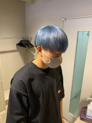 ショート カラー メンズ メンズ特化 水口湧太のヘアスタイル