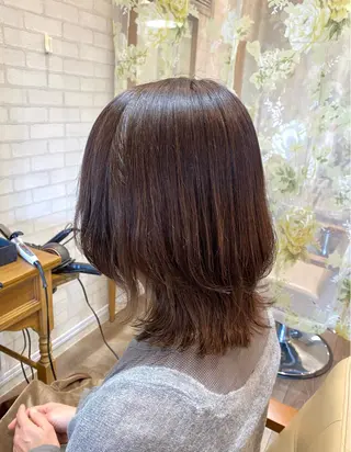 ミディアム カラー Aujuaソムリエ 🎨‎♡HARUのヘアスタイル
