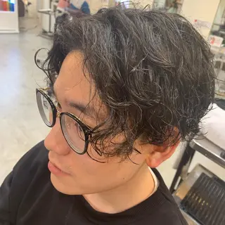 ミディアム パーマ メンズ AOI✩⡱ 。のネイルデザイン